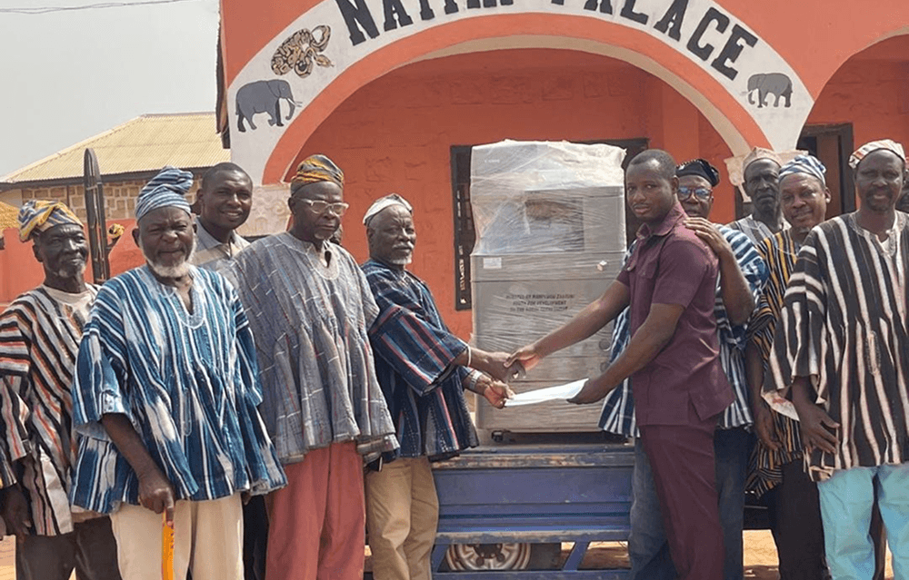 Donation of an Ultra-Modern Multipurpose Printer to the Nayiri Palace image